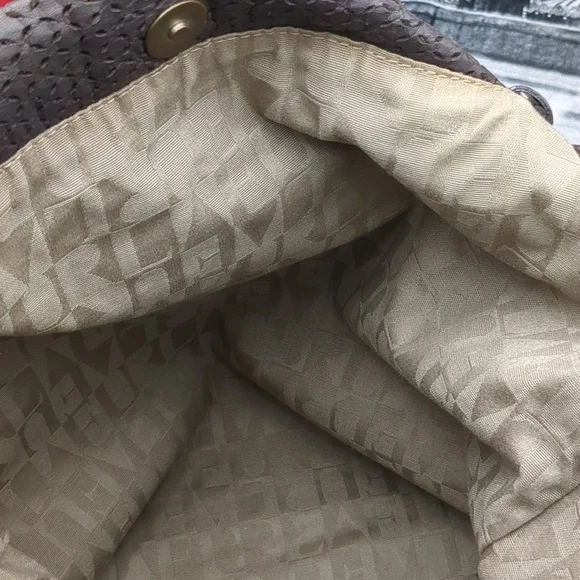 Furla Laser Cut Leather Shoulder Bag - Picture 13 of 16